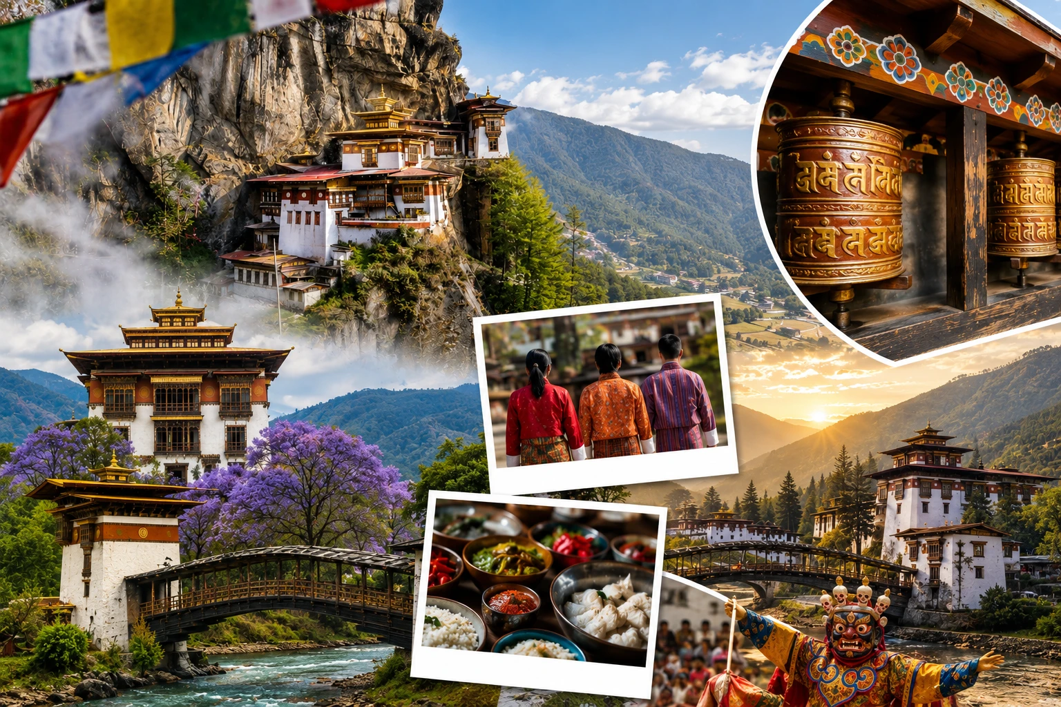 BHUTAN 5N4D [SGN] : HÀNH TRÌNH CHẠM ĐẾN HẠNH PHÚC