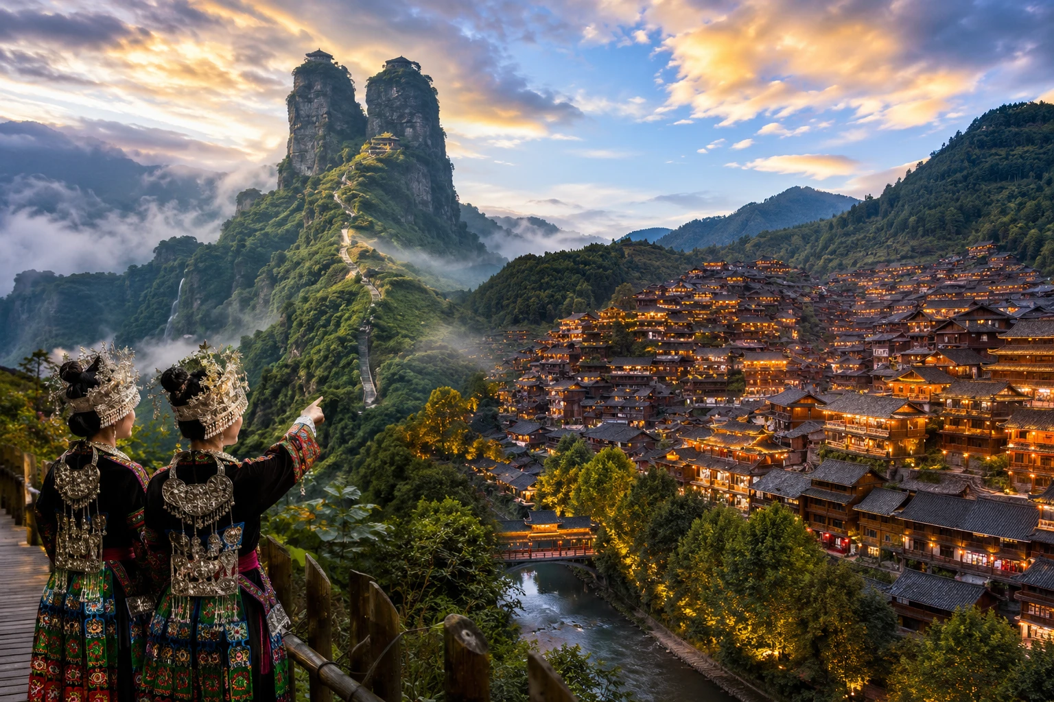 QUÝ DƯƠNG - PHẠM TỊNH SƠN - THIÊN HỘ MIÊU TRẠI 4N4Đ [T]