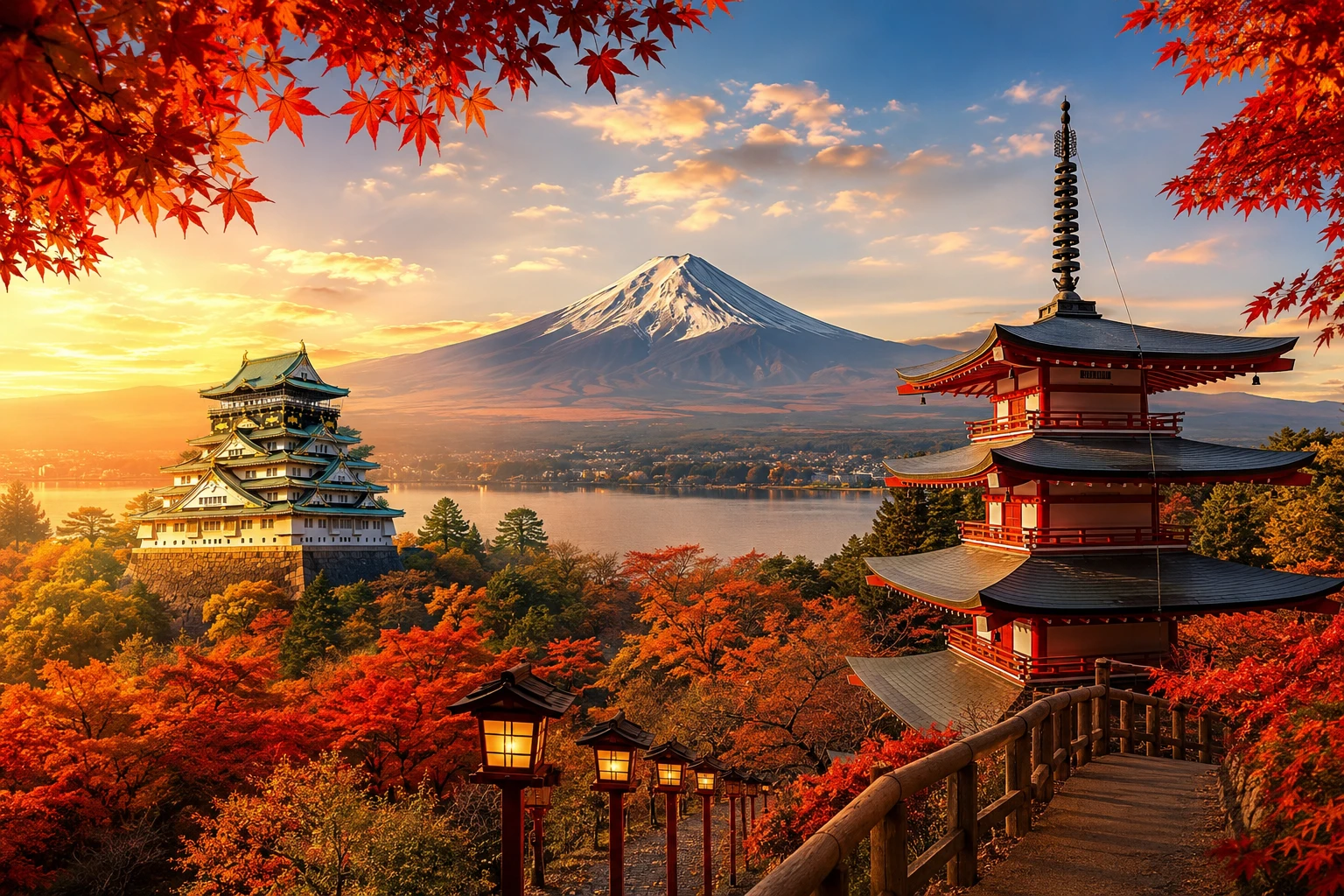 NHẬT BẢN 6N5D (NRT-KIX): OSAKA – KYOTO – NAGOYA – PHÚ SĨ – TOKYO